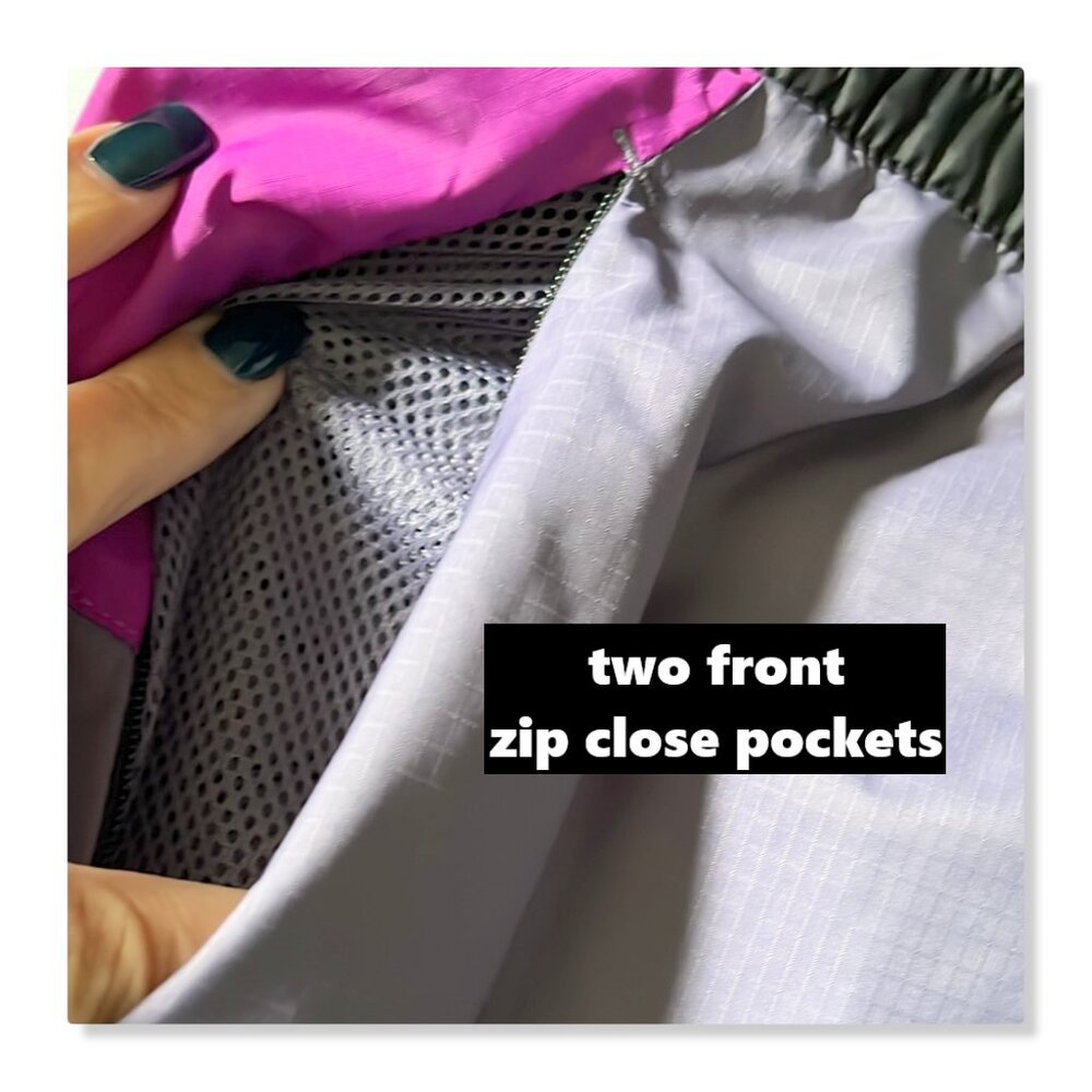 The North Face Women's Athletic Shorts - Purple and Pink - Picture 10 of 15
